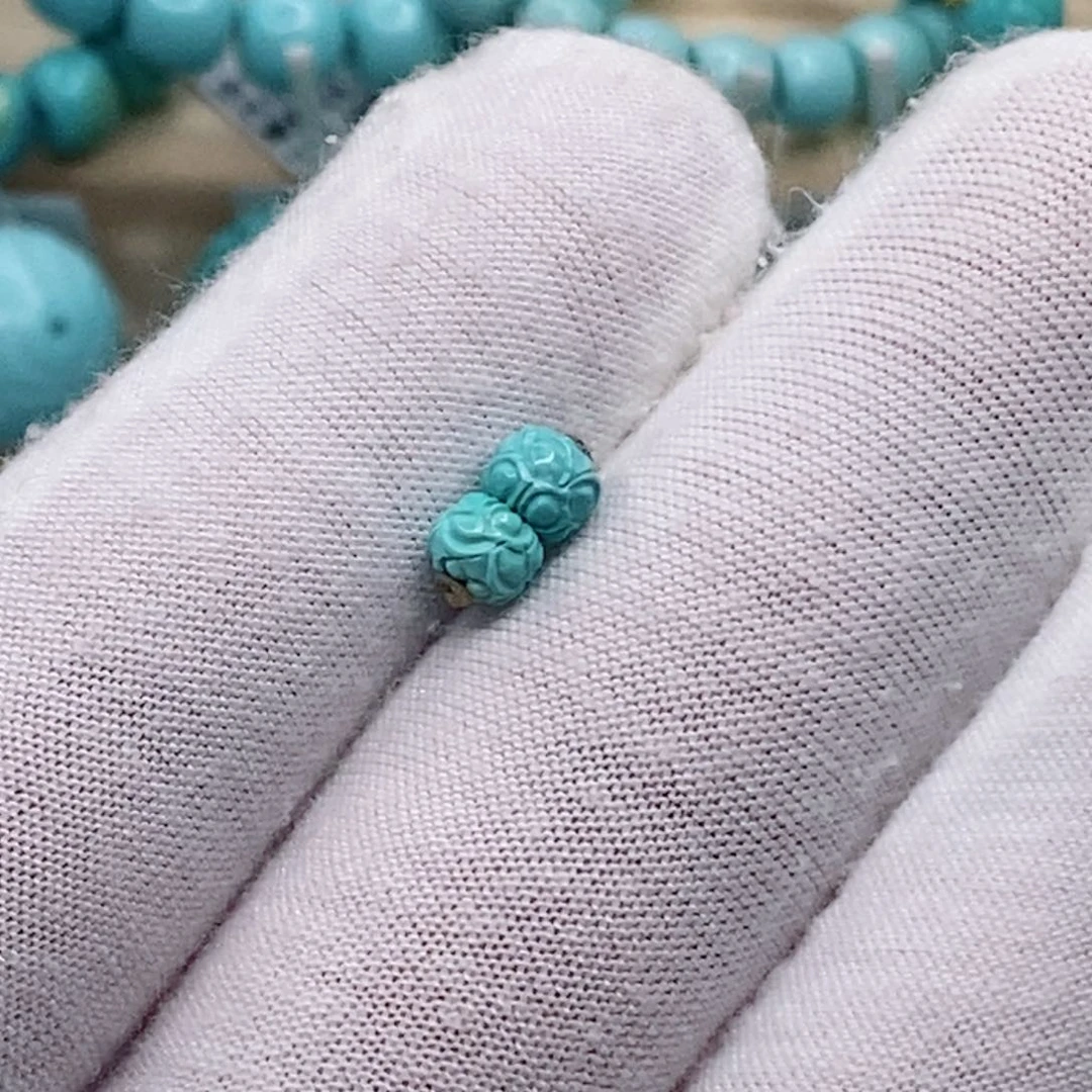 未镶嵌绿松石珠宝奇石