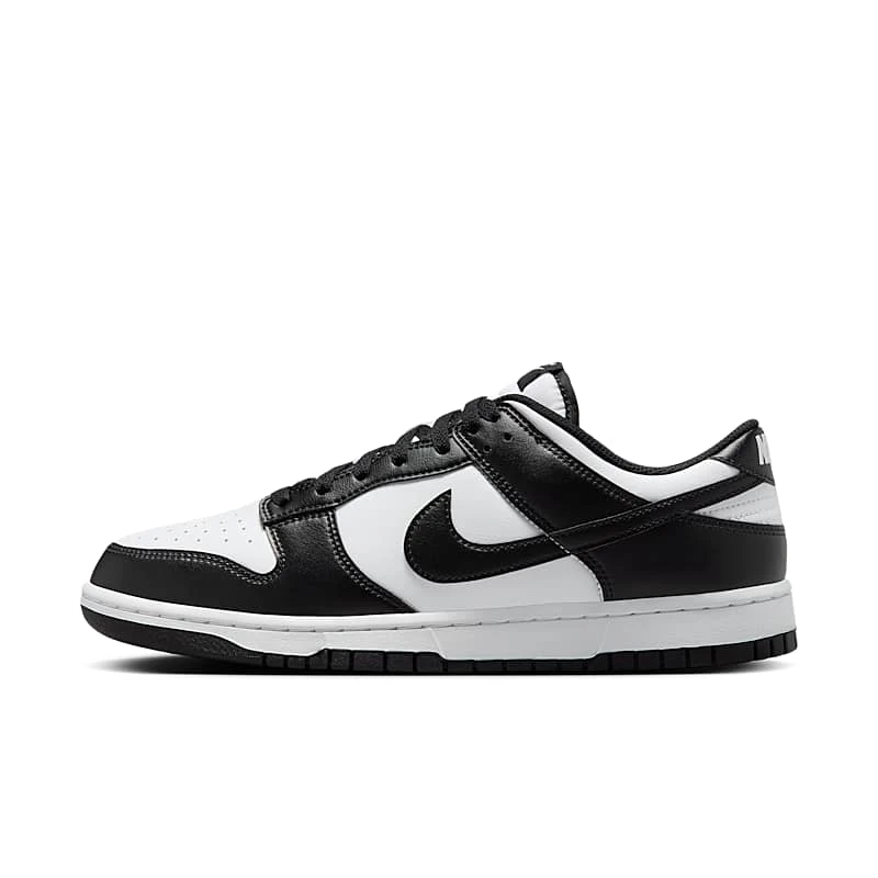 NIKE/耐克（直播）Dunk Low Retro防滑低帮板鞋男款白黑HF5441-100