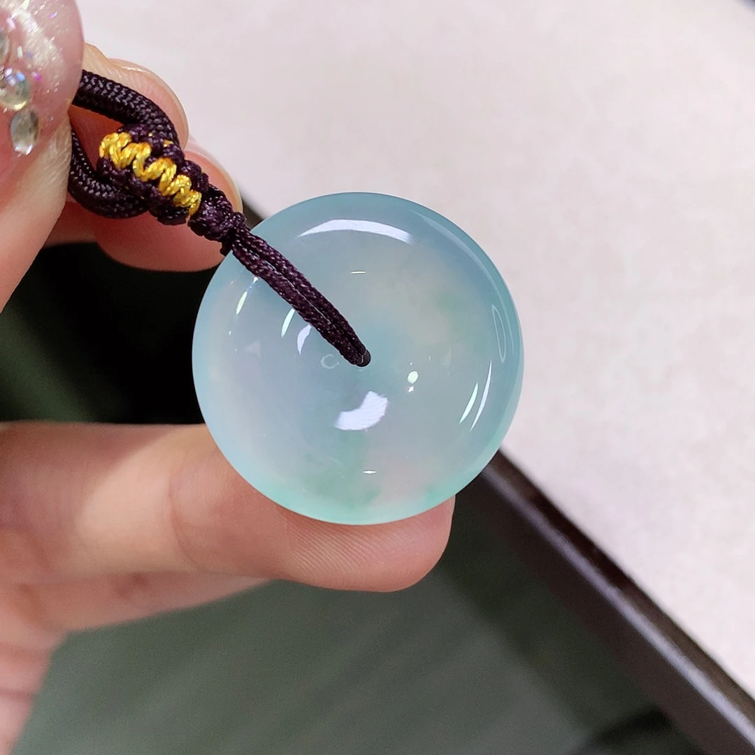 翡翠未镶嵌颈饰23.3-5.3