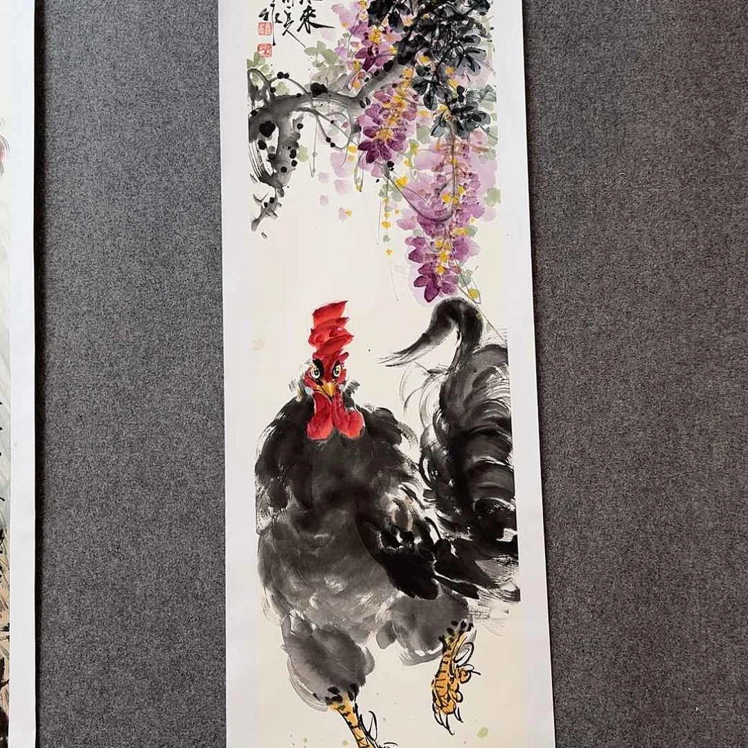 国画zz娄鹏老师手绘作品