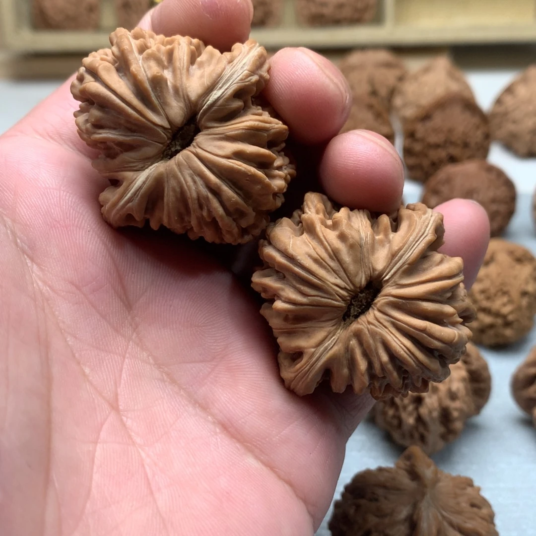 文玩核桃吊坠四座楼 41尺寸 打底不退货