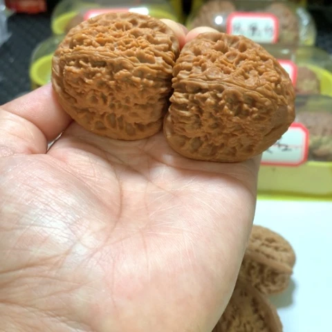 吊坠文玩核桃张*健拉丝疆