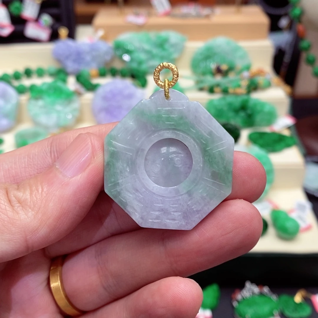 颈饰未镶嵌翡翠翡翠吊坠