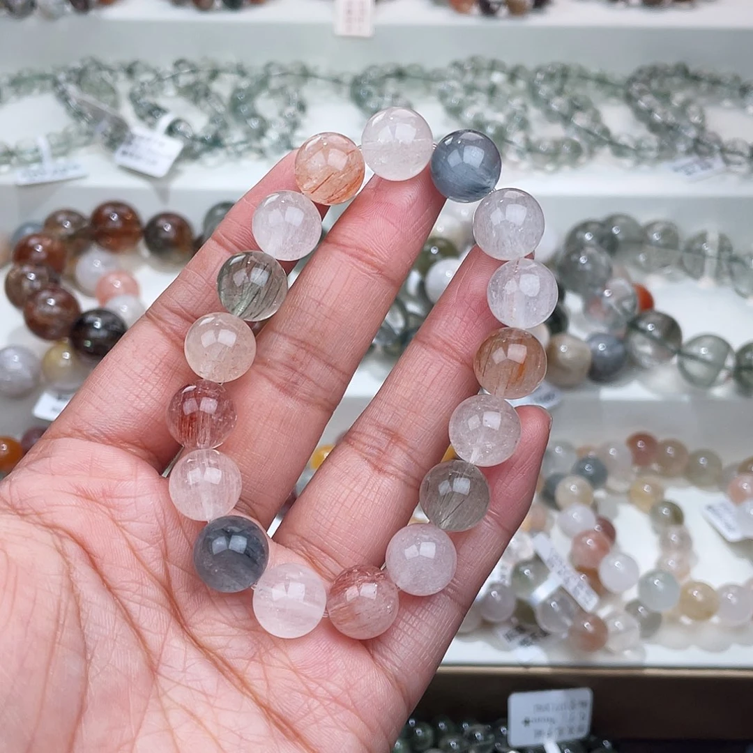 未镶嵌水晶手链水晶
