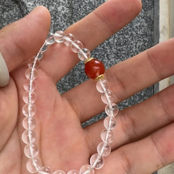 玛瑙/玉髓颈饰合金