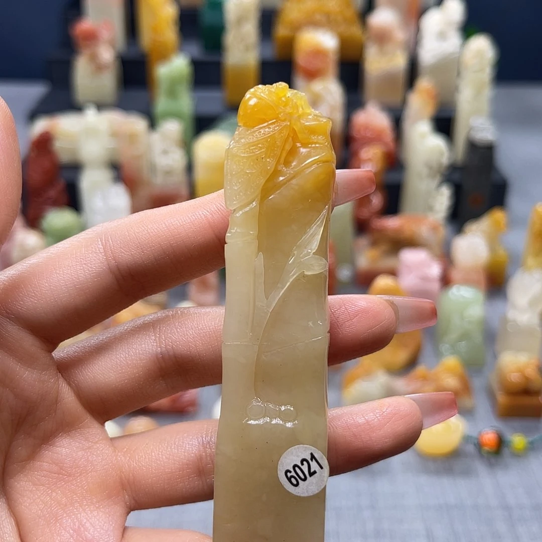 寿山石印石包邮包刻6021