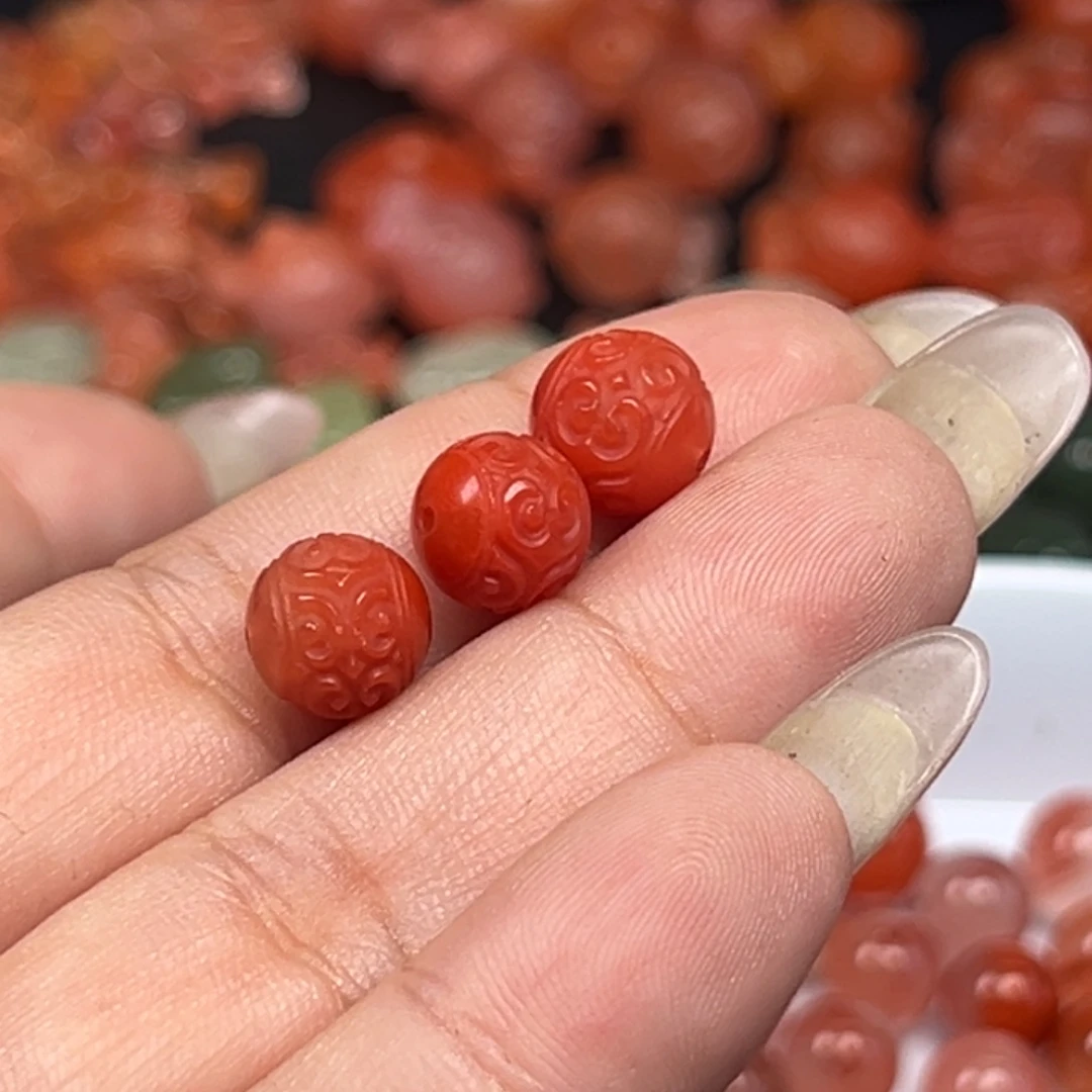 南红玛瑙未镶嵌吊坠(不含链)