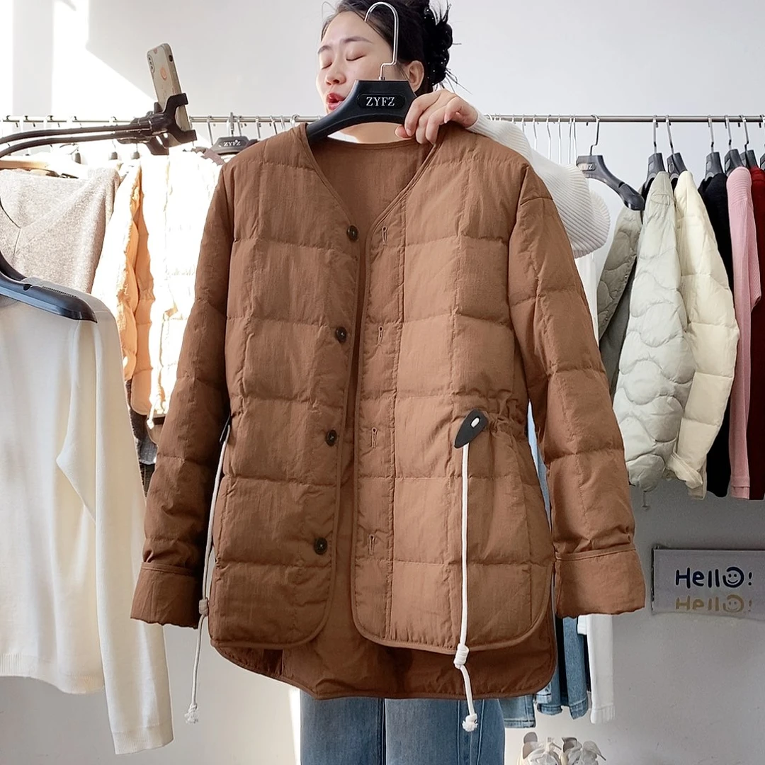 SML焦糖色外套备注尺码