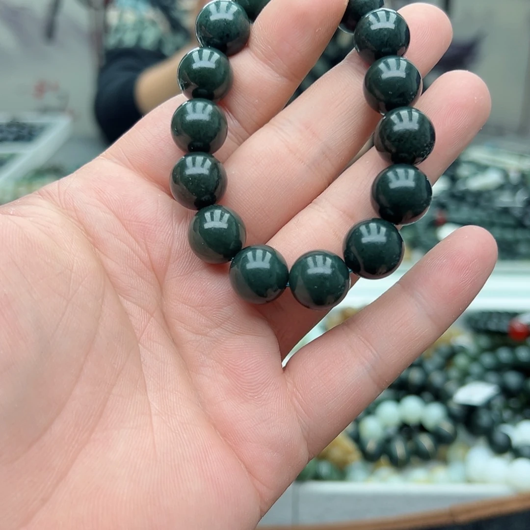 和田玉手串未镶嵌