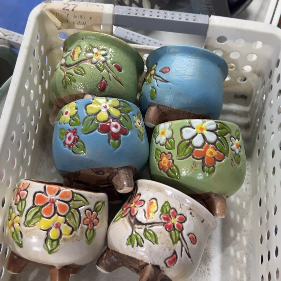 陶瓷多肉小花盆@@27