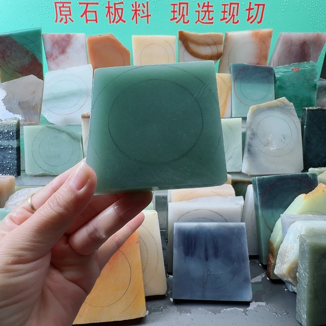 未镶嵌手镯石英质玉东陵玉手镯定制