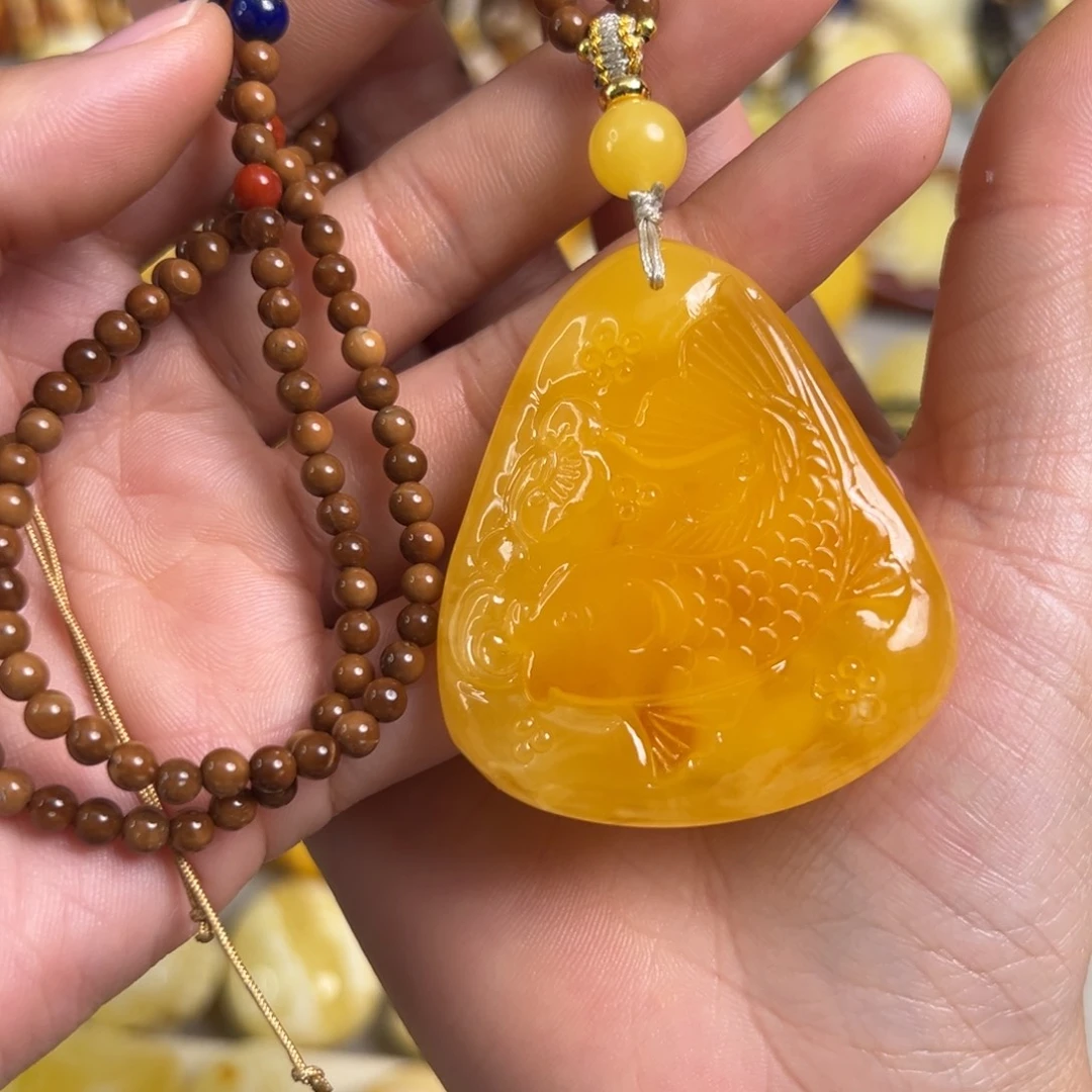 蜜蜡未镶嵌裸石蜜蜡