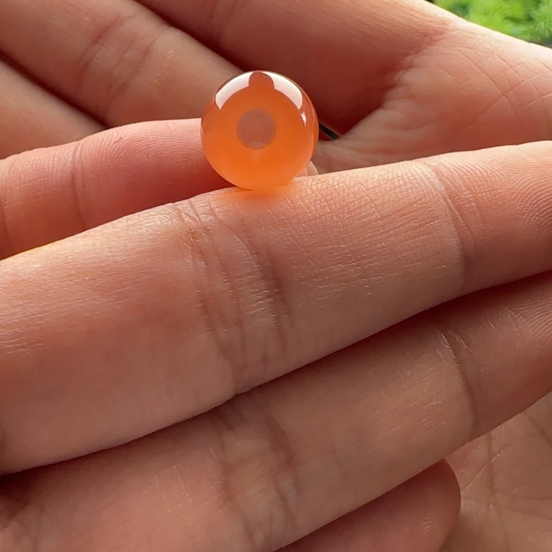 南红玛瑙未镶嵌天眼圆珠：11