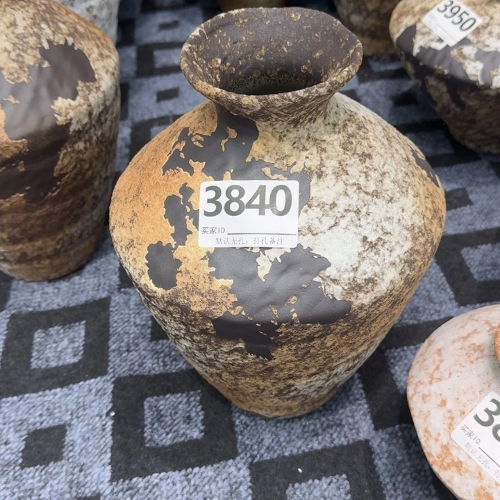 *****瓷片景德镇高温花器编码3940高33口6默认无孔