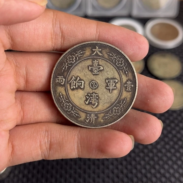 金属大头龙洋船洋工艺品