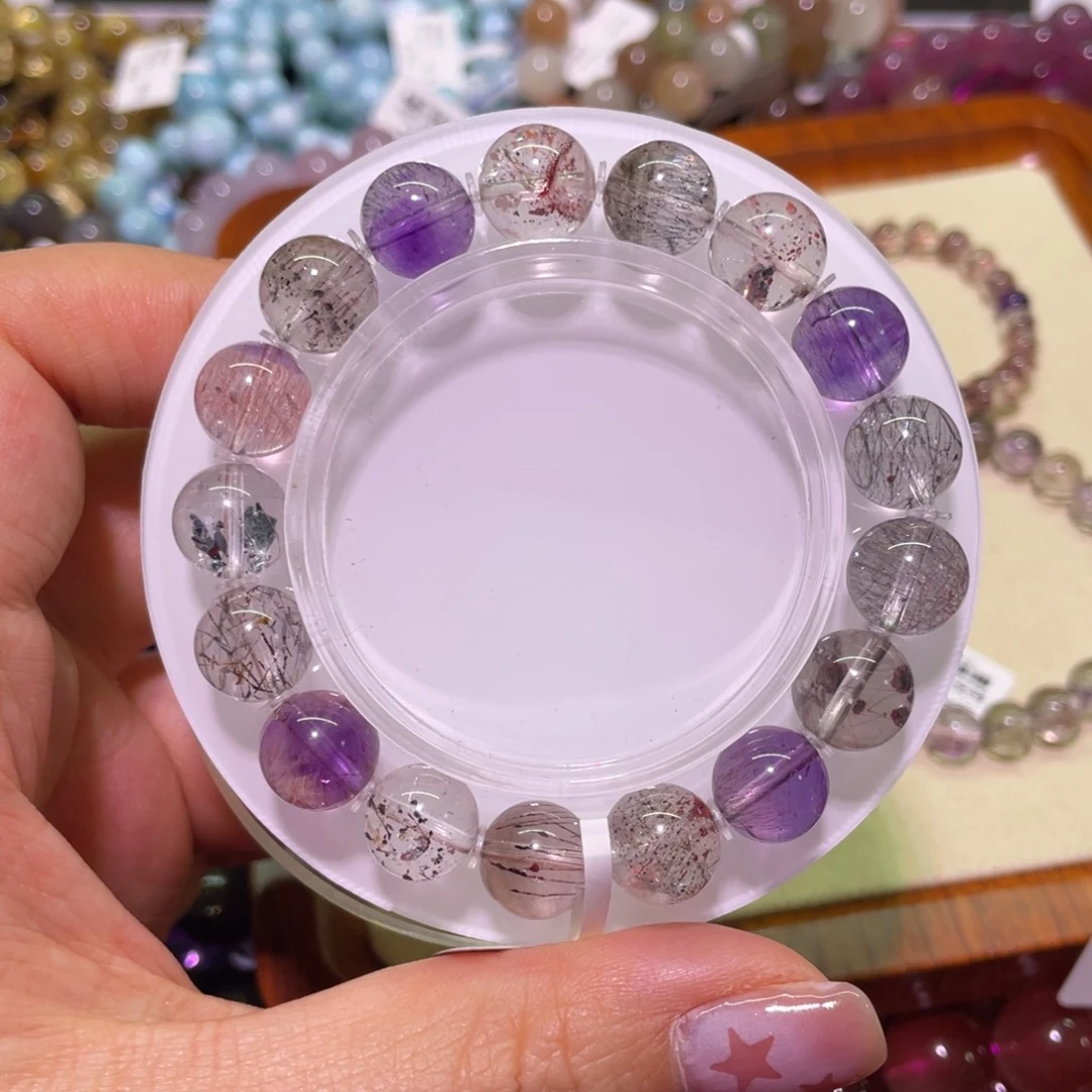 水晶手链未镶嵌爱****)超七