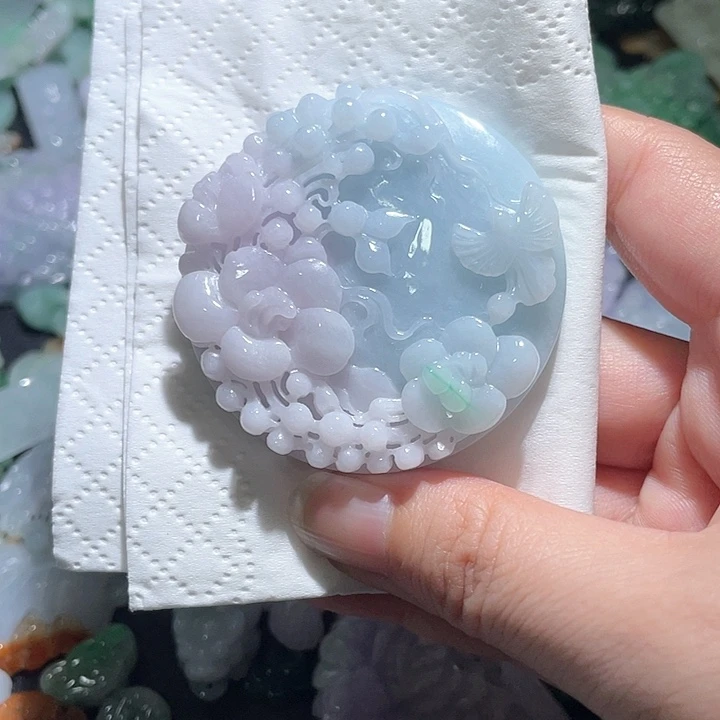 颈饰未镶嵌翡翠天