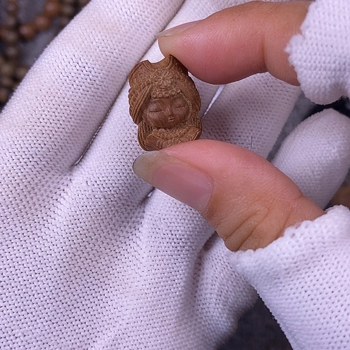 檀香木手串/手链老山檀香黑肉沉水扎基配饰