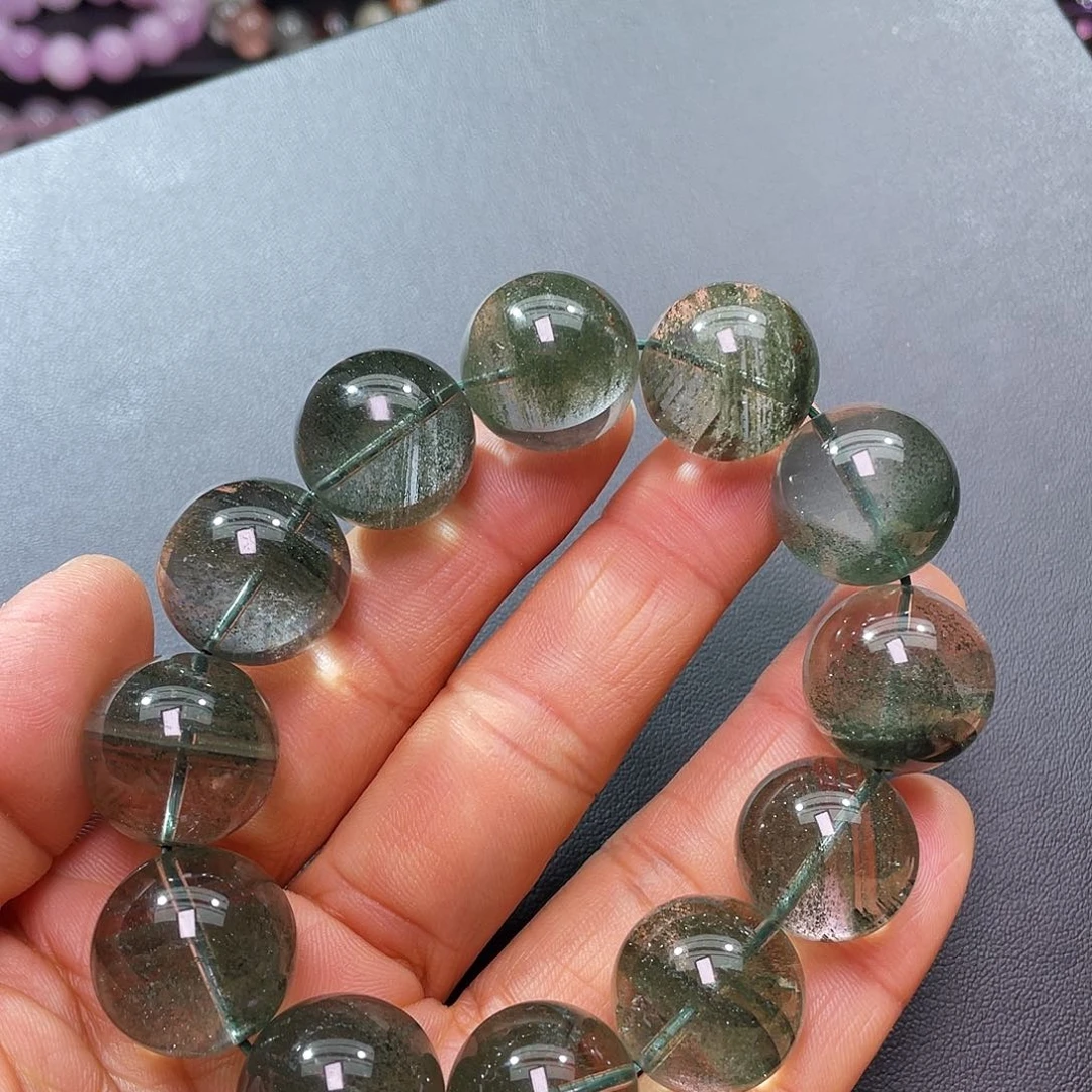 手链未镶嵌水晶绿幽灵