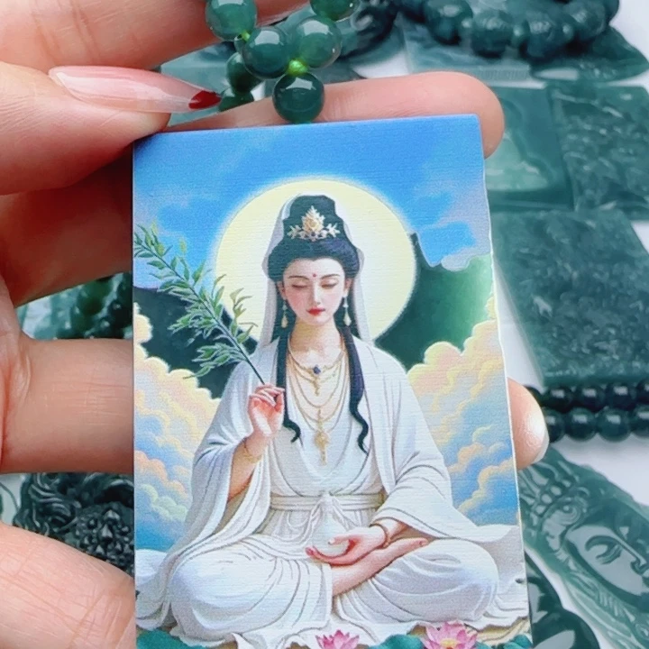 翡翠未镶嵌颈饰多样性发货天然A货翡翠