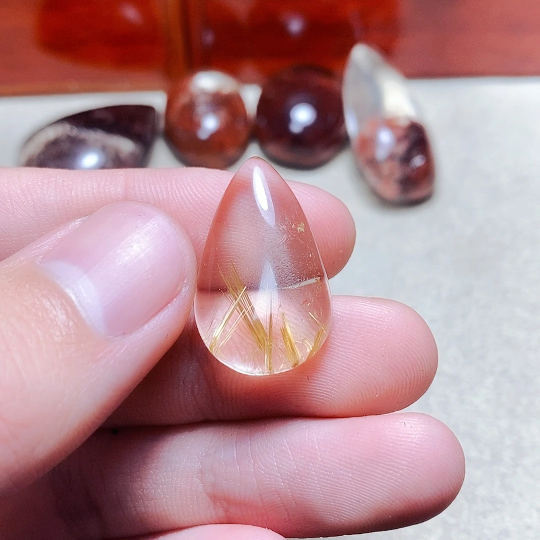 水晶颈饰未镶嵌跟****づ