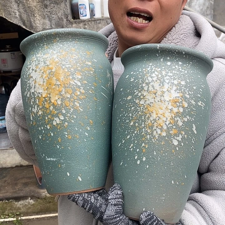 红陶正品高26口15