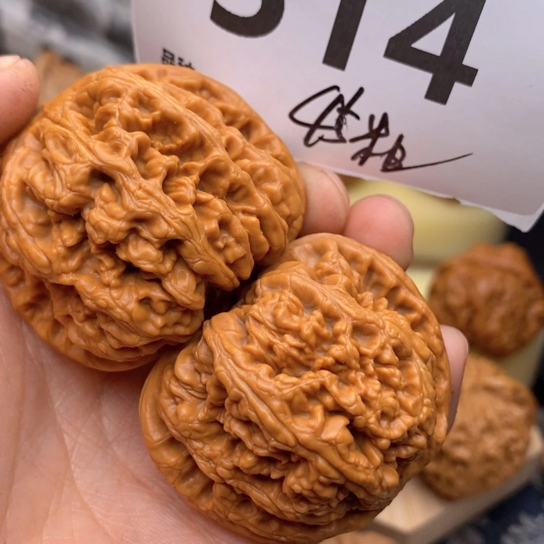 文玩核桃把件314号45粗筋