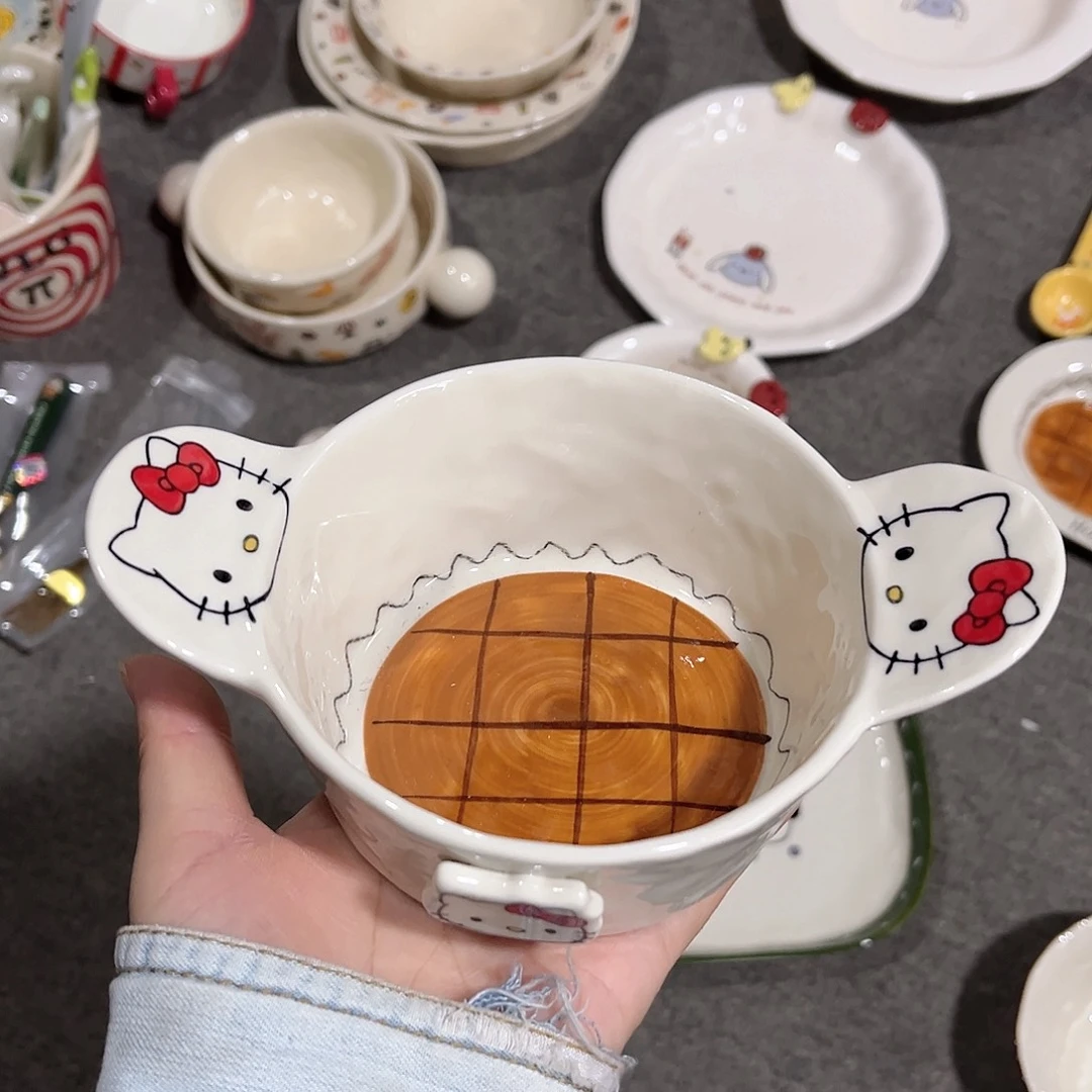 手工Kt陶瓷餐具系列5寸