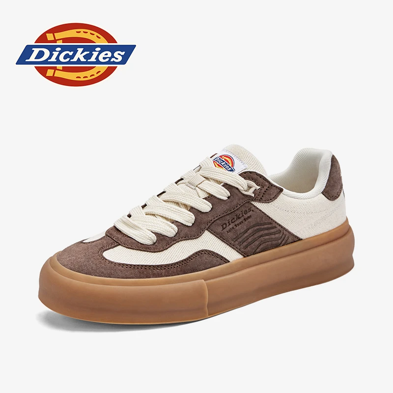 Dickies2025新款冬季透气男鞋增高低帮鞋ins小众厚底时尚休闲鞋