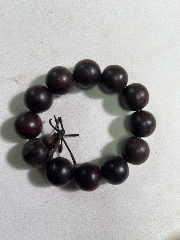 老挝红酸枝2.0微瑕处理手串。006