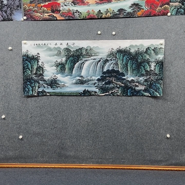 国画小六尺山水一幅