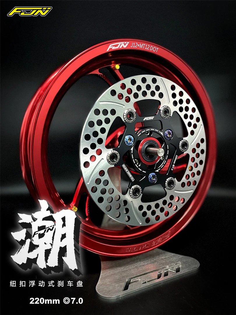 FJN刹车盘N1/潮/f04碟盘改装升级专用220/245盘
