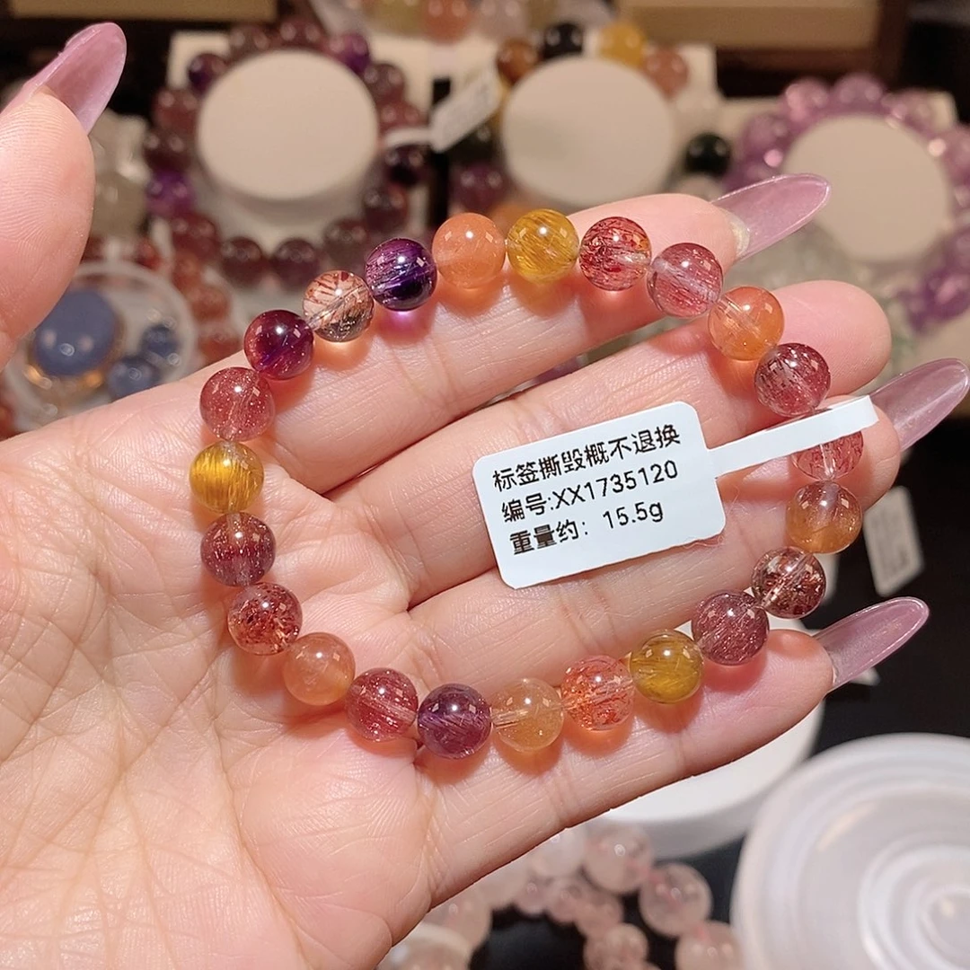 水晶手链未镶嵌清**冷糖果超七