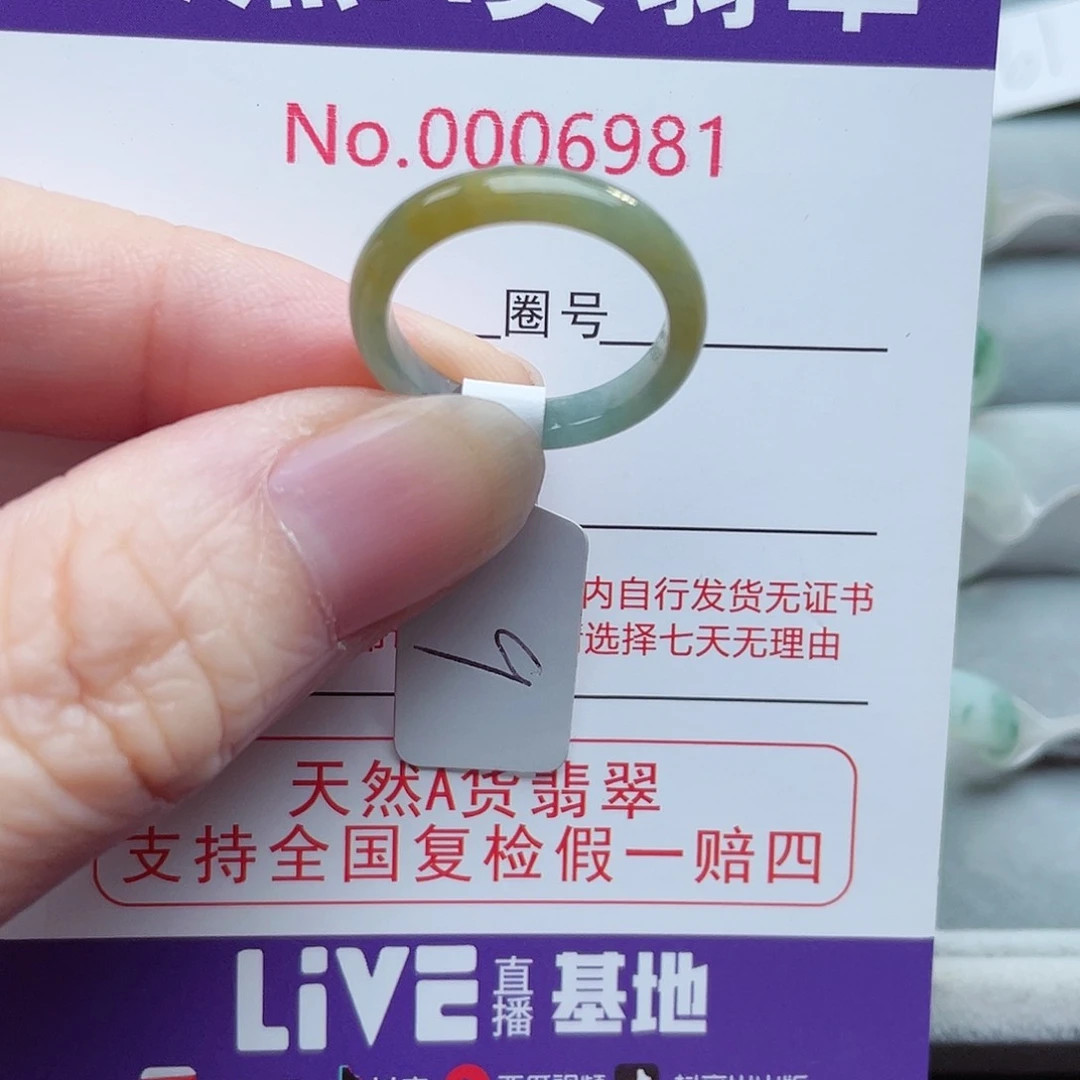 【闪购商品】未镶嵌戒指翡翠天然