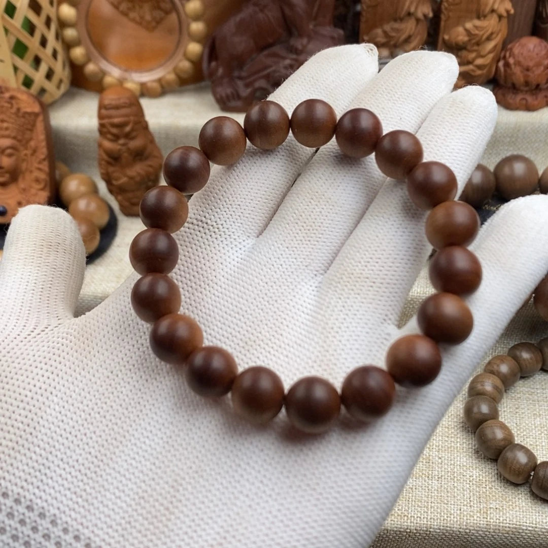 手串/手链檀香木迈索尔，老山檀，奶香1.0红肉
