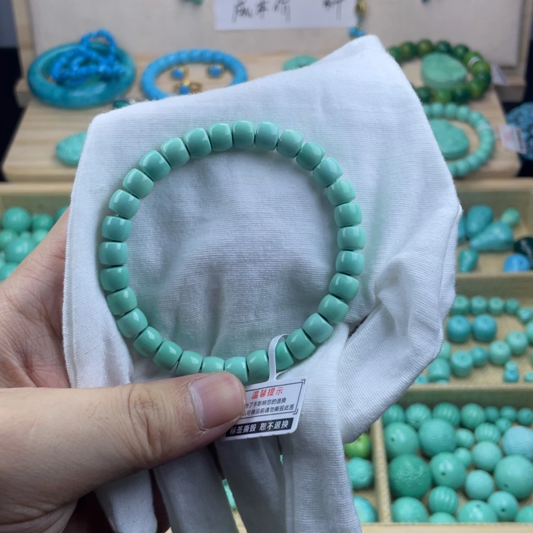 嗂***.非金属湖北特色老邢直切单圈手串