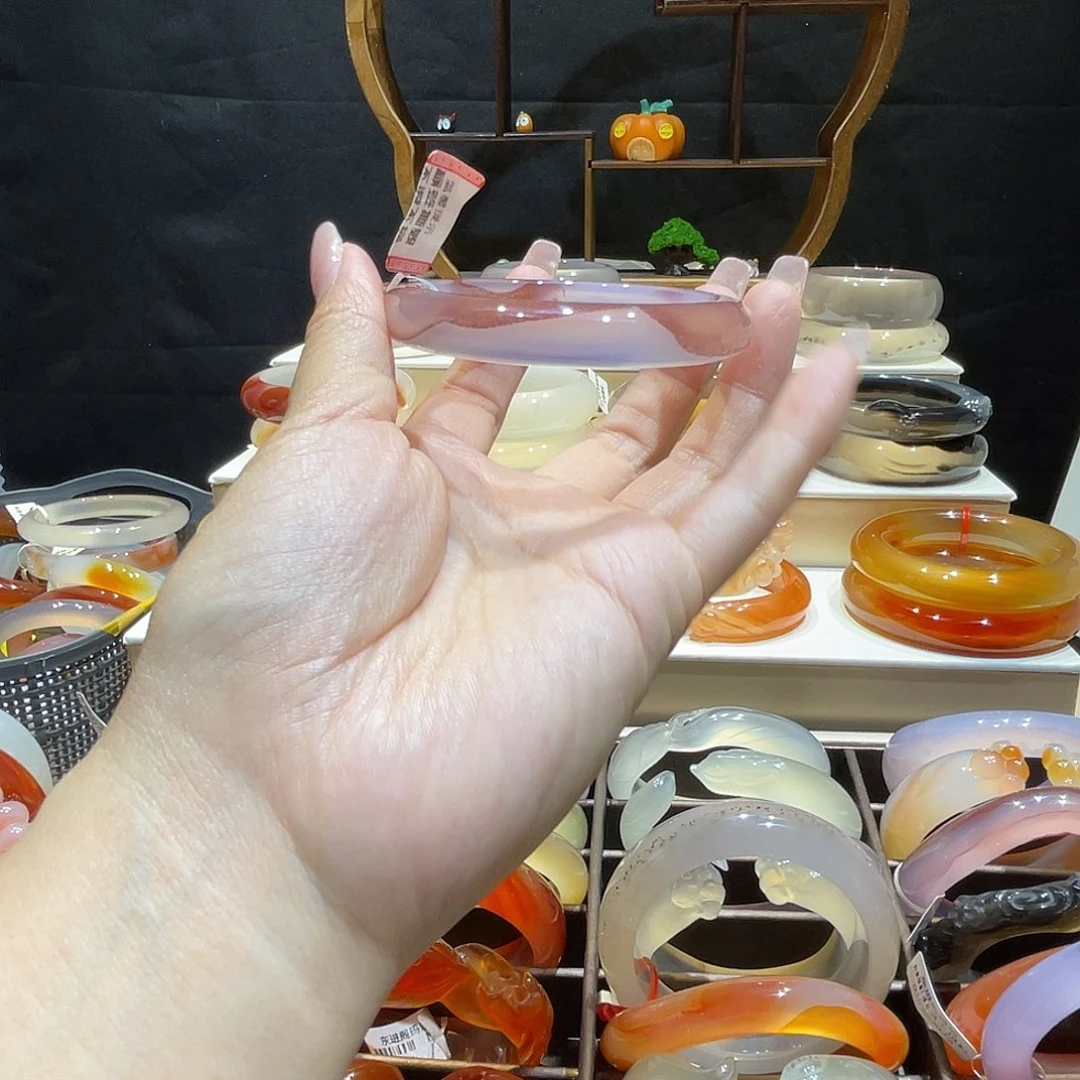 玛瑙/玉髓未镶嵌手镯