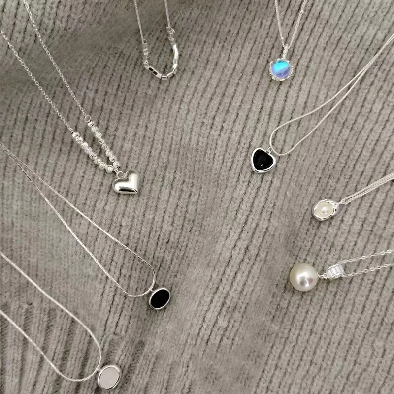 铜合金项链 铜镀925银项链手链，微瑕清货，不退不换