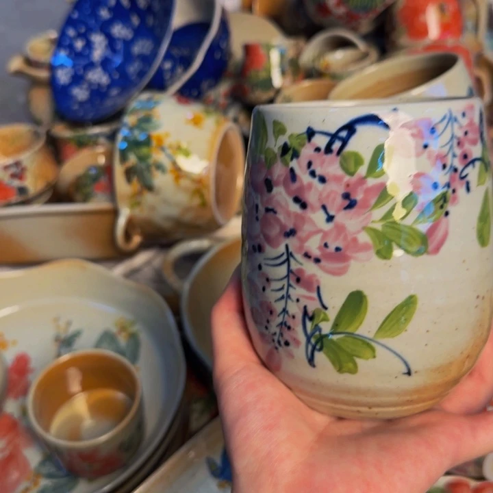 瓷片景德镇陶瓷手工手绘