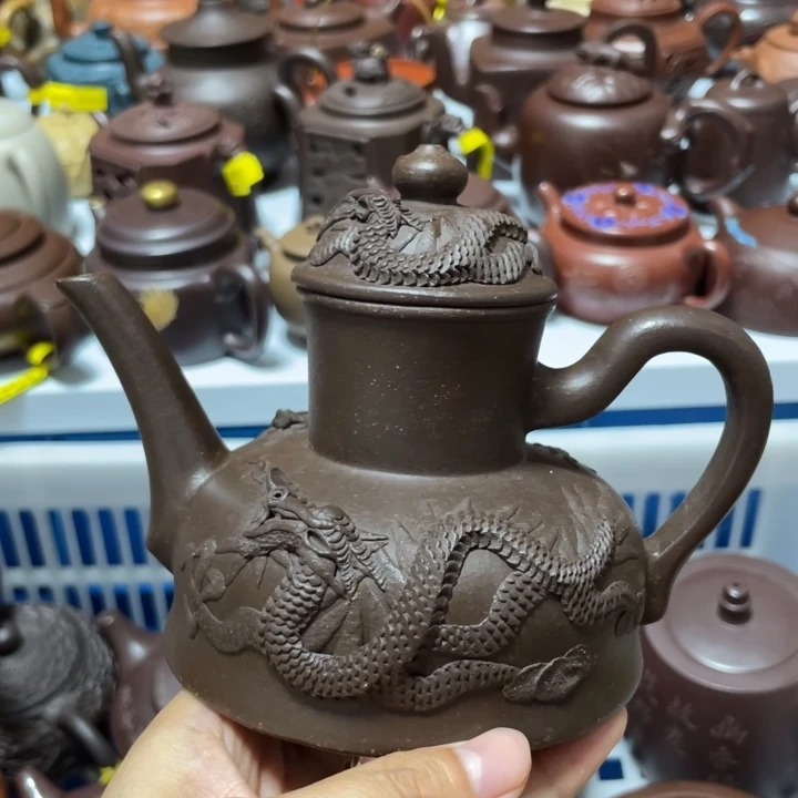 茶壶紫砂宜兴紫砂壶450cc