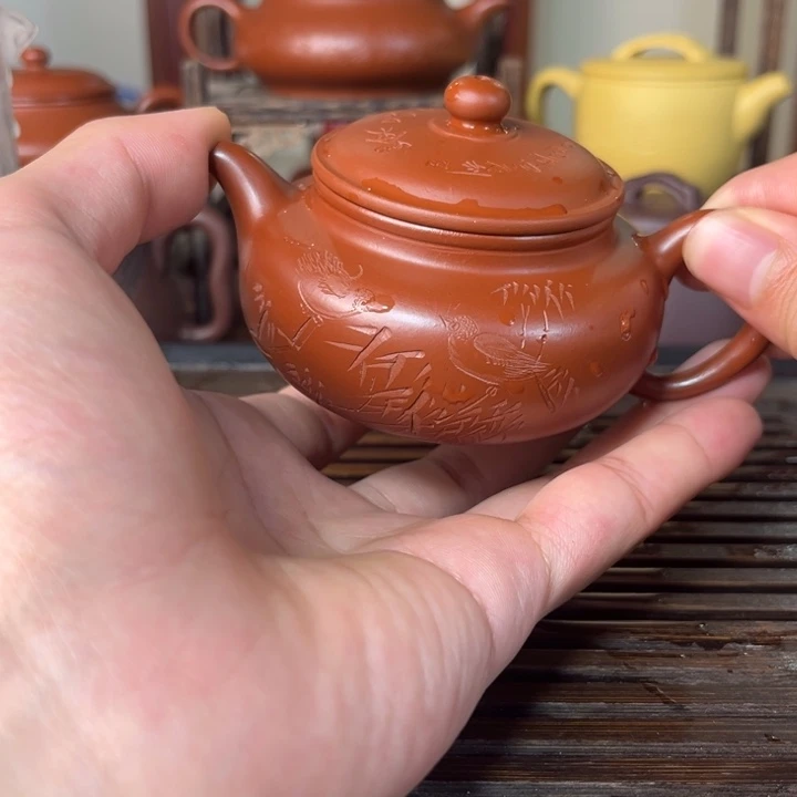 茶壶紫砂原矿紫砂手工制作