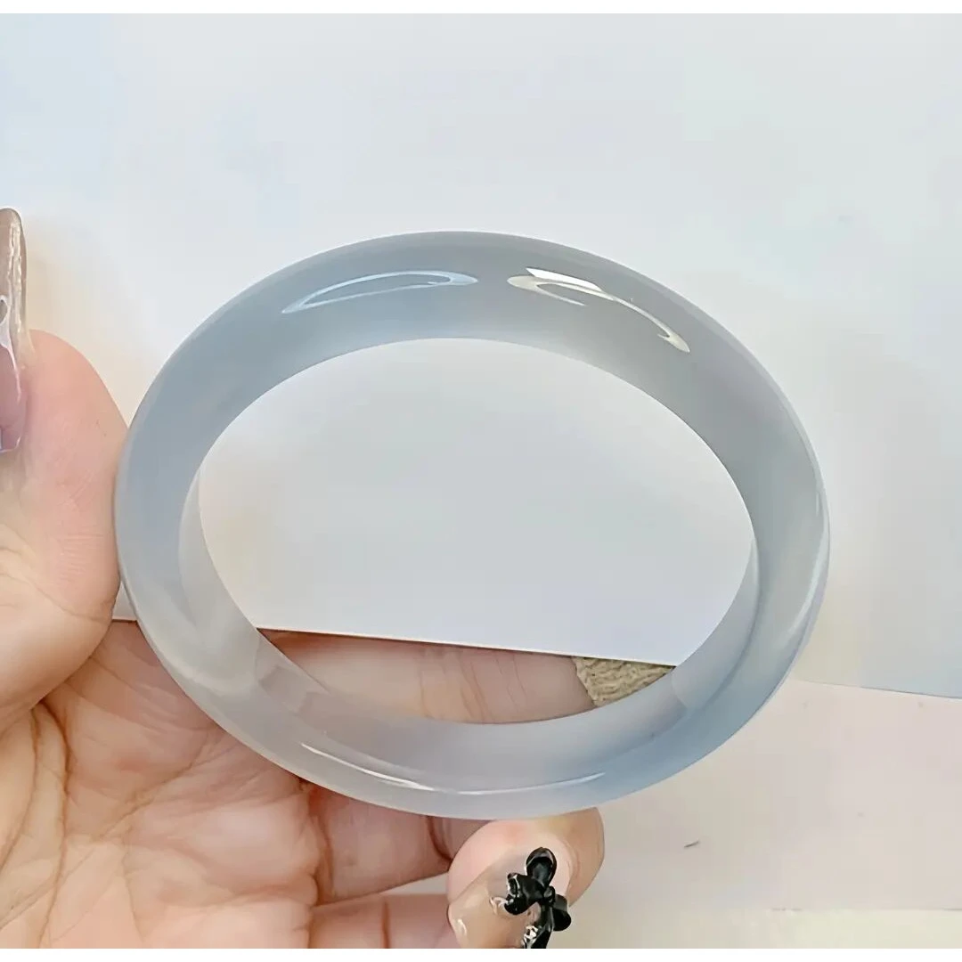 手镯 【高货冰冰蓝】时尚显白 55圈口