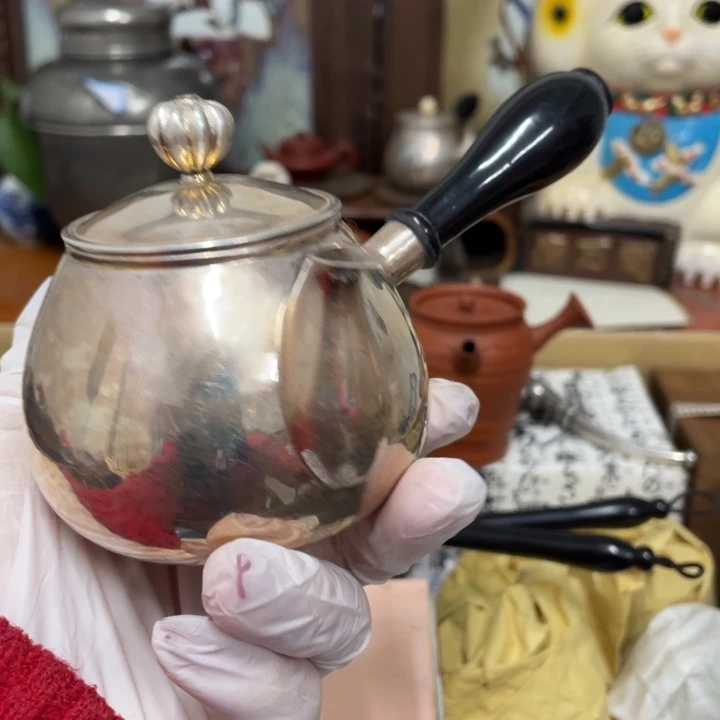 银中古艺术品摆件