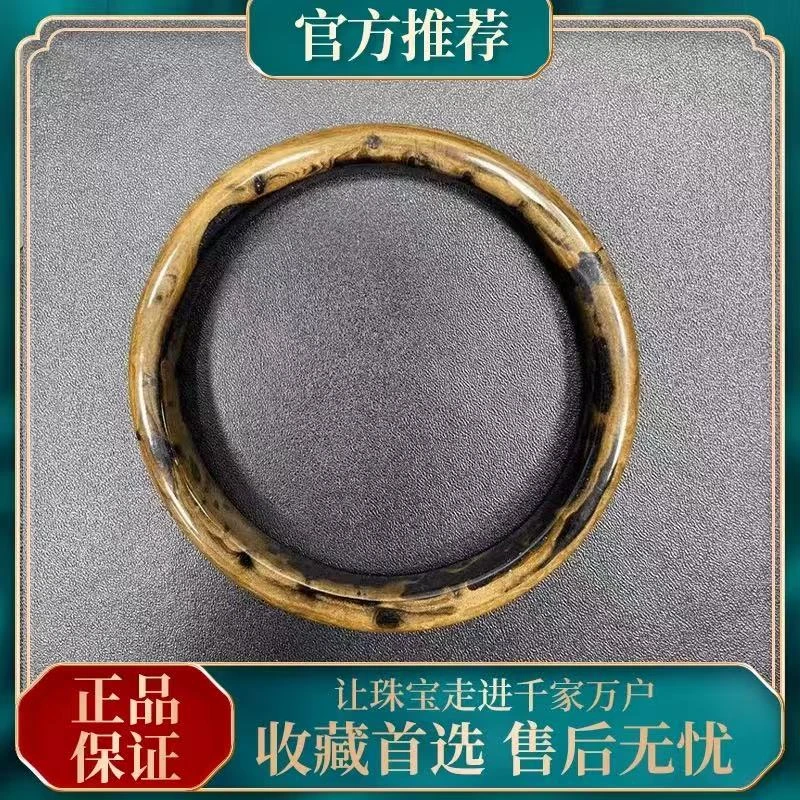 江姐推荐收藏级深海瑰宝金色手镯宽13+多样性发一件