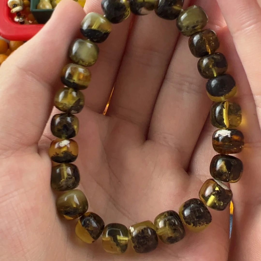 琥珀未镶嵌珠宝奇石