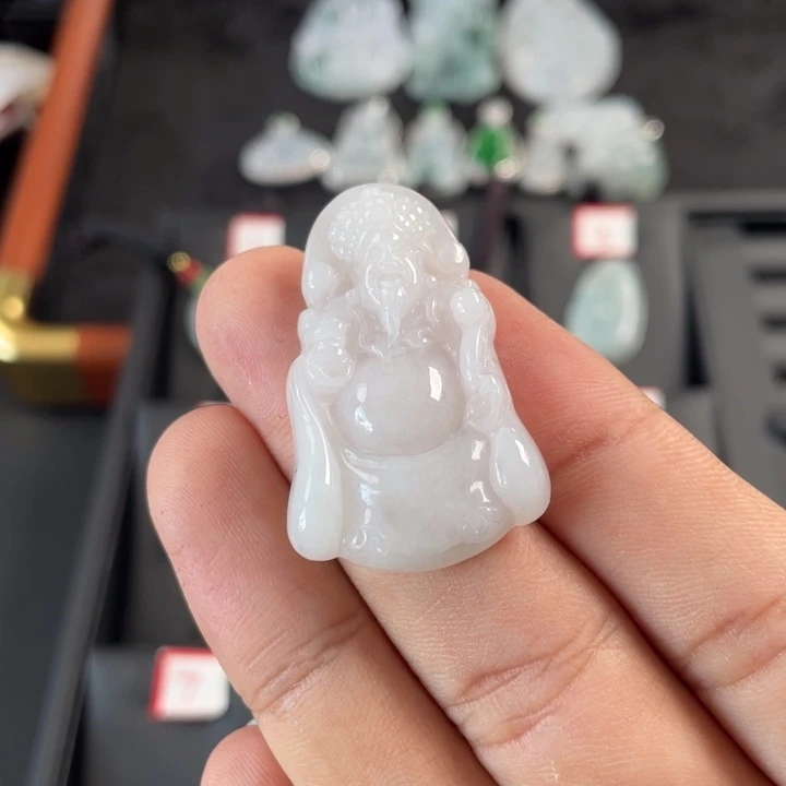 翡翠未镶嵌挂件翡翠首饰