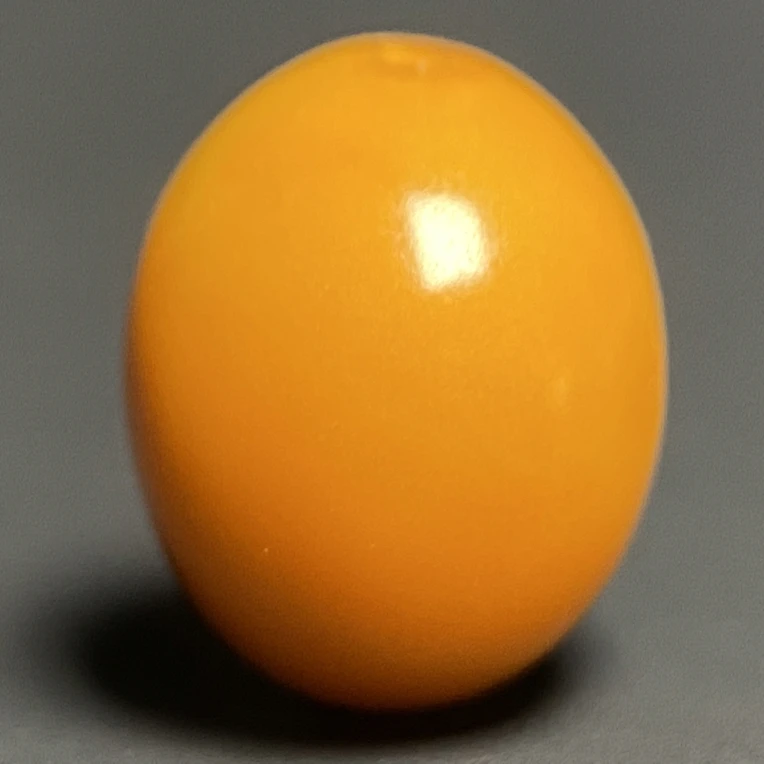鸡油黄蜜蜡圆珠11.6*11.4mm