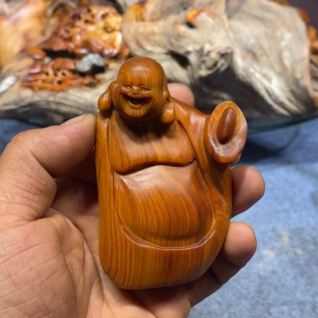 柏木（崖柏）手把件拍十送一木雕崖柏陈化料