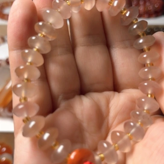 玛瑙/玉髓手链未镶嵌