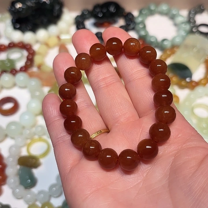 蛇纹石玉未镶嵌手串